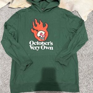 October's Very Own Green Hoodie